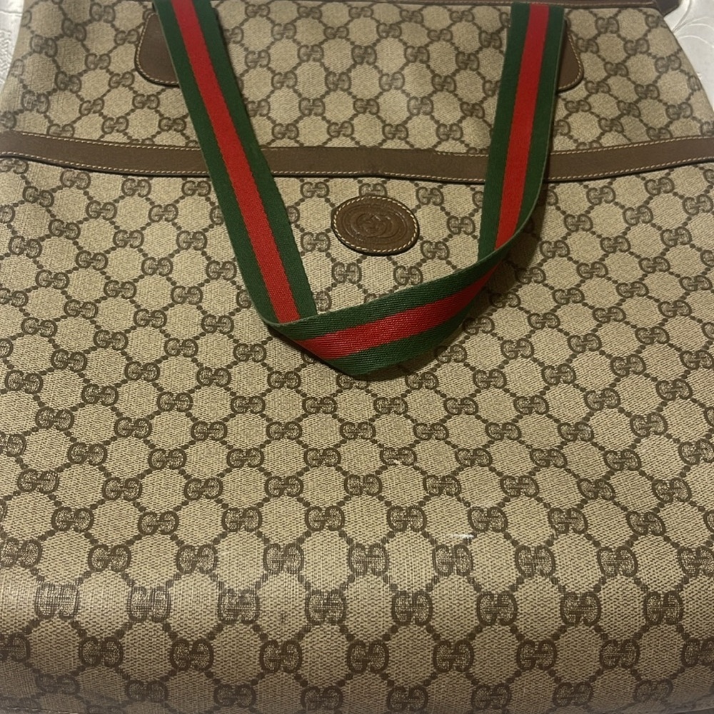 Gucci Canvas Tote Bag